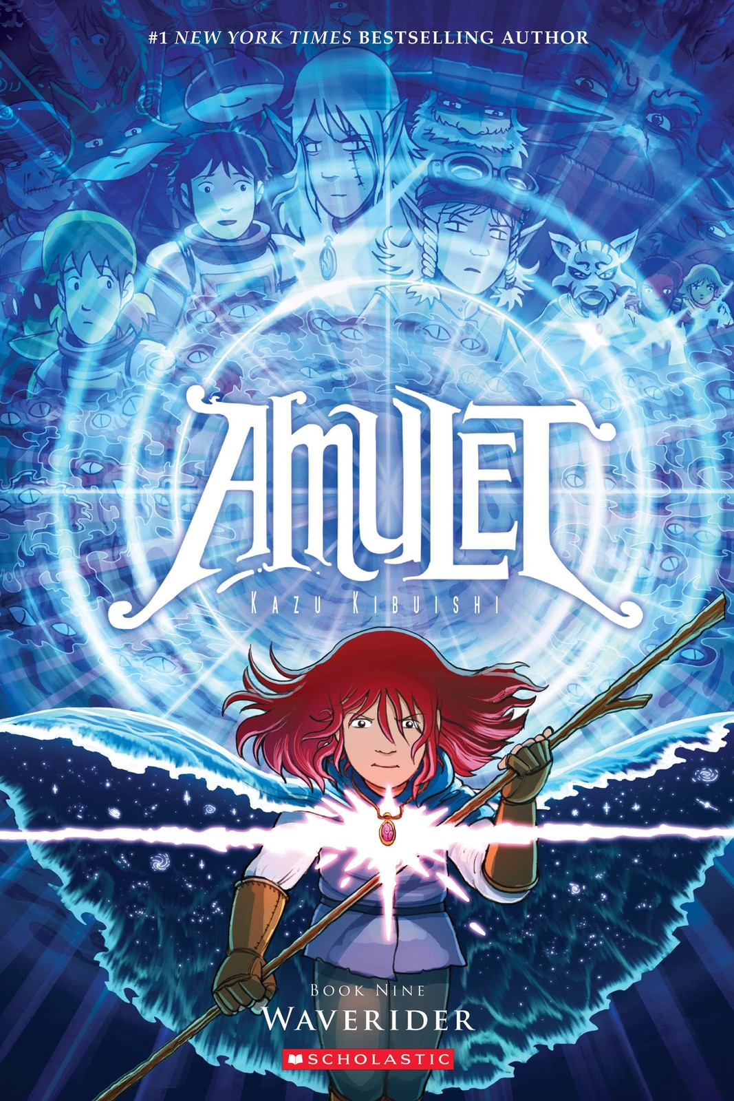 Waverider: A Graphic Novel (Amulet #9) (9) – paperback Kibuishi, Kazu