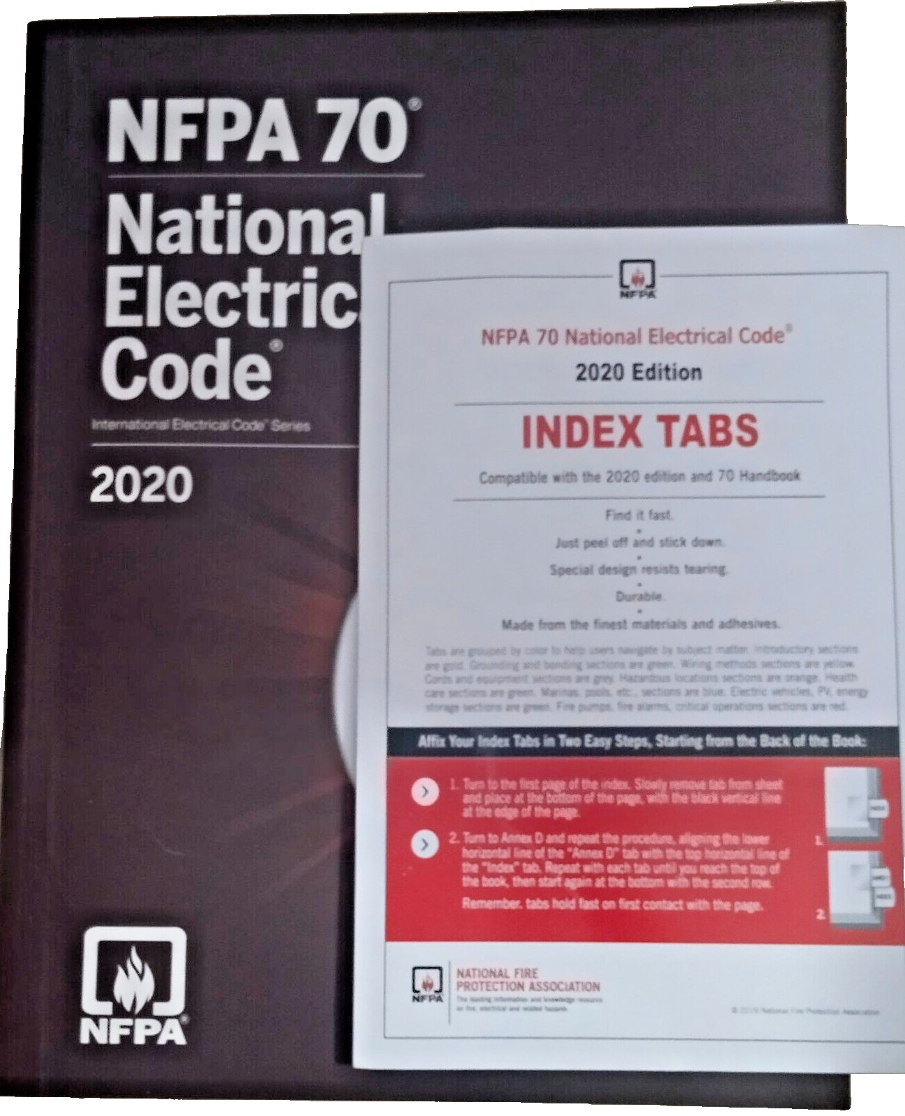 NFPA 70 NEC National Electrical Code 2020 With in tabs paperback New Stock