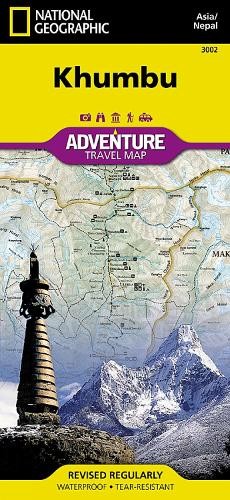 Nat Geo Maps Khumbu Map (Nepal) (Map)