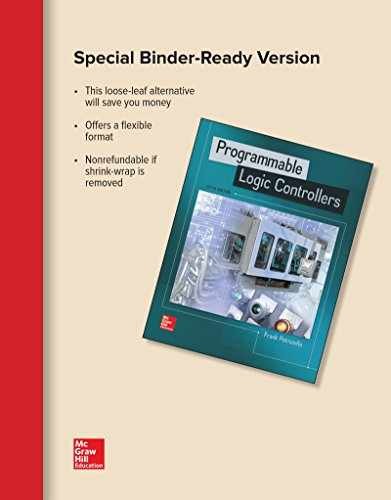 Loose Leaf for Programmable – Loose Leaf, by Petruzella Frank D. – Acceptable
