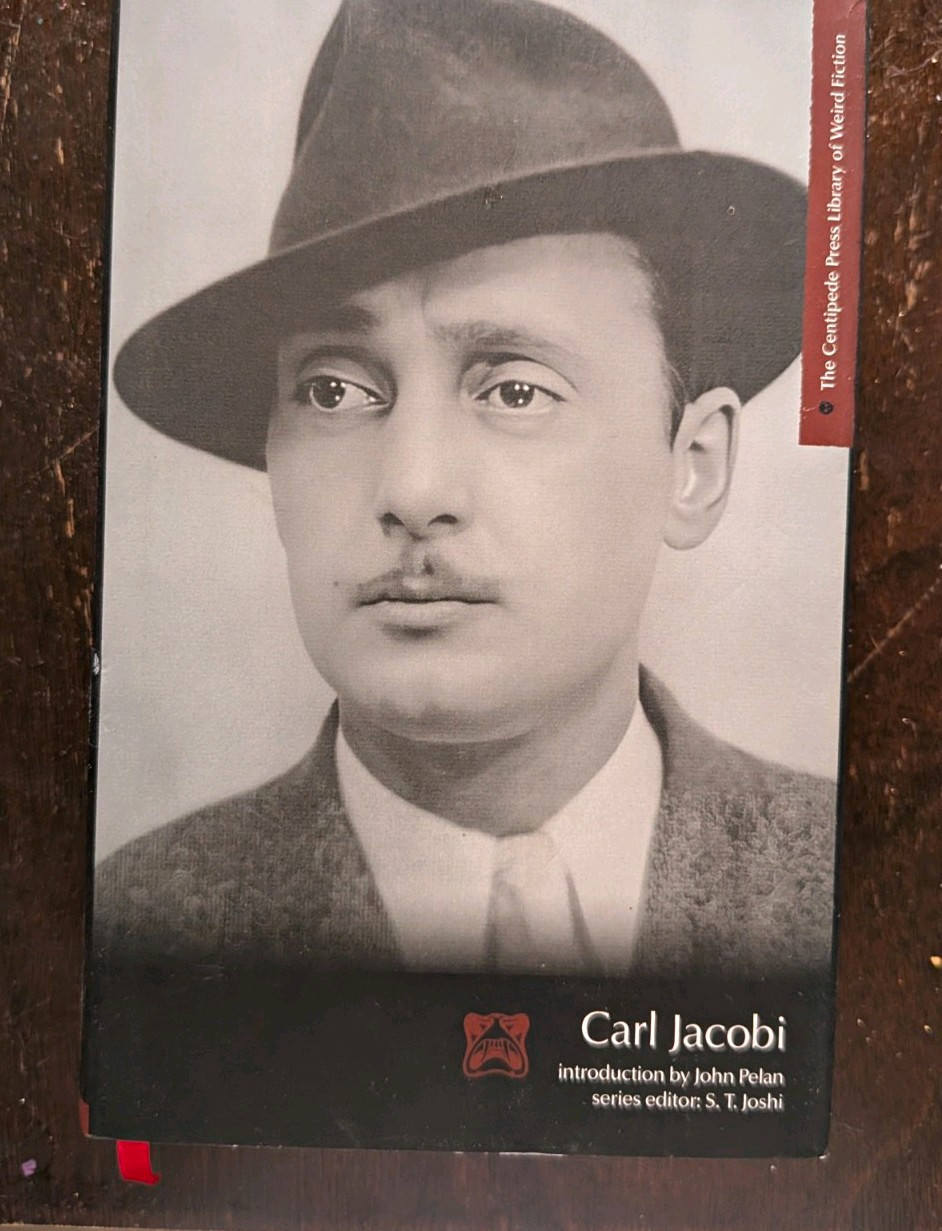 Carl Jacobi Paperback Centipede Press Library of Weird Fiction Weird Fiction