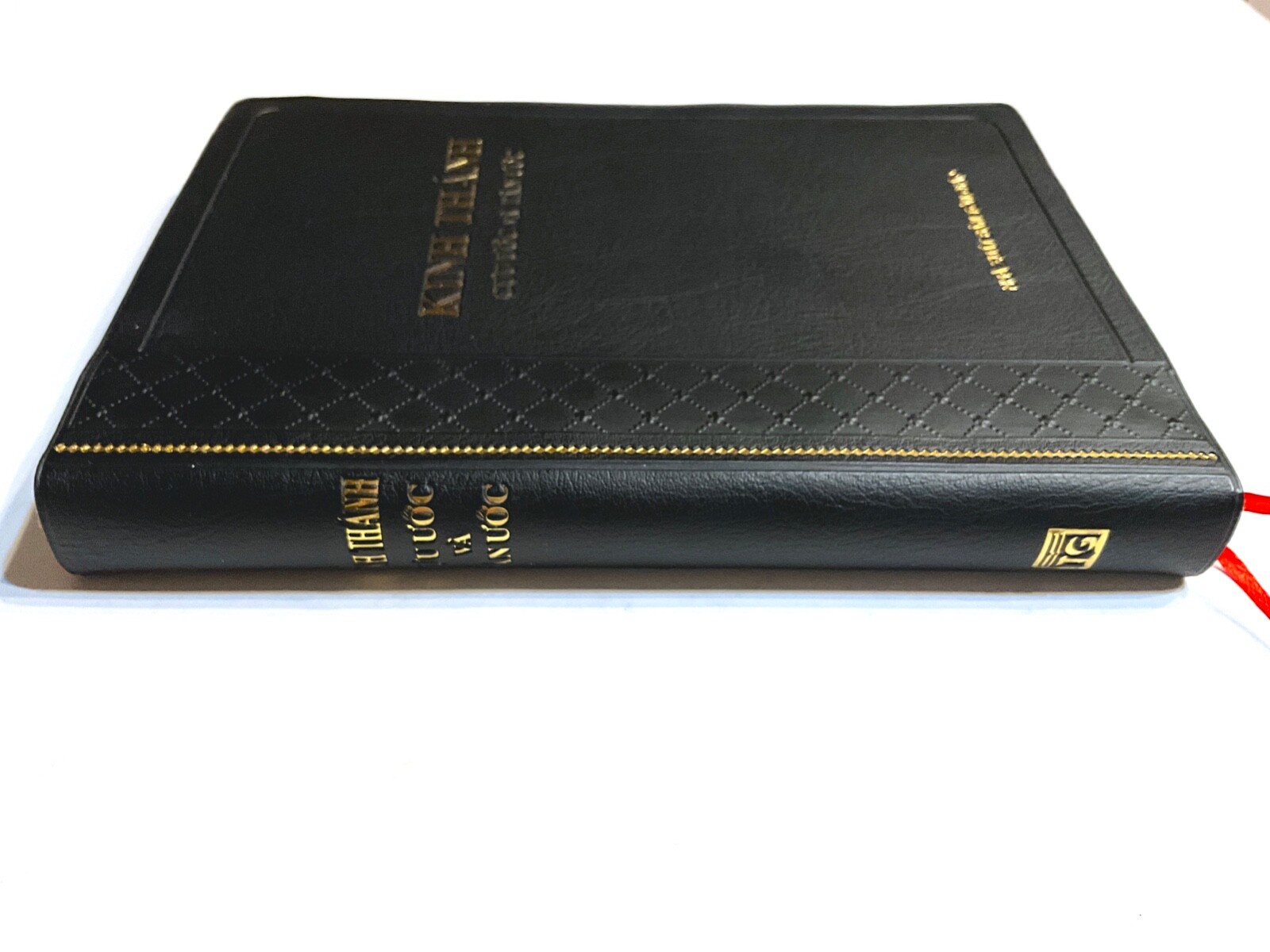 Vietnamese Bible, Vietnamese Old Version 1925 Standard Black and Gold Flex Cover