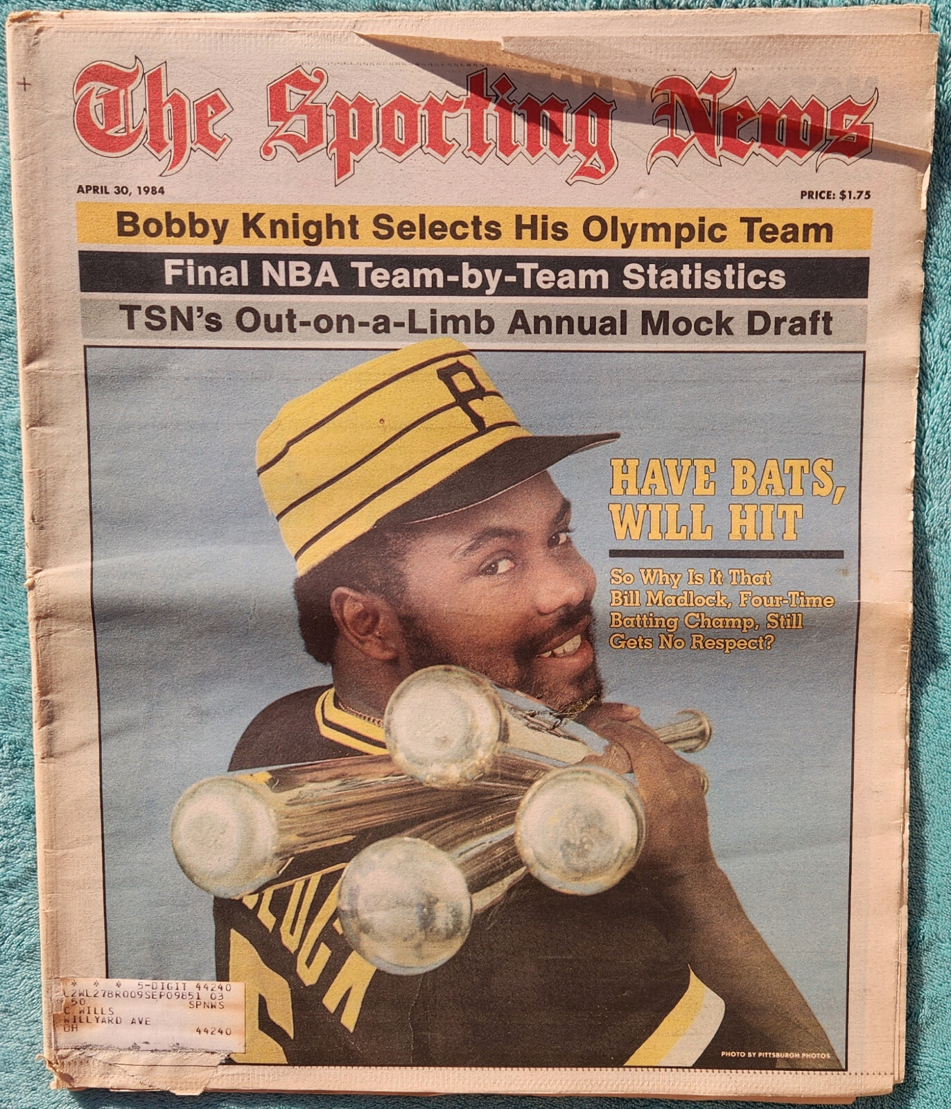 Bill Madlock Four Time Batting Champ 1984 Sporting News Full Issue 56 Pages