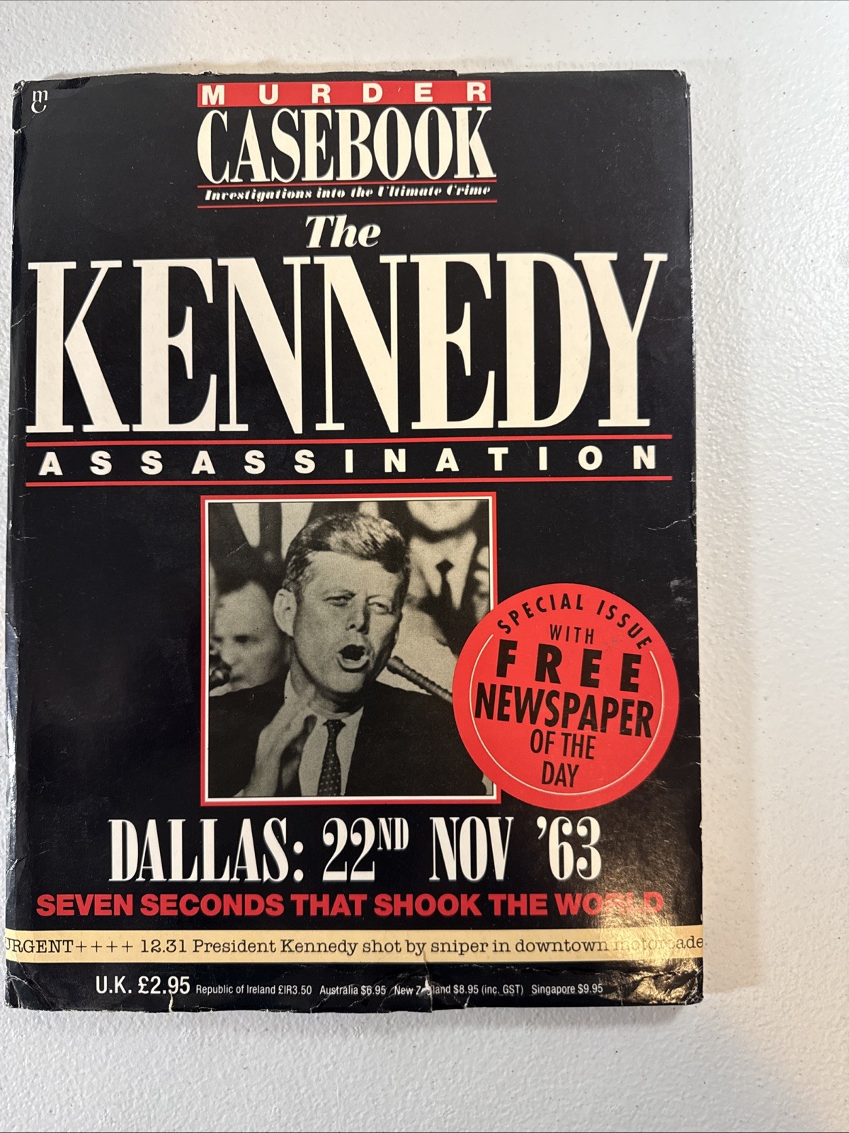 Murder Casebook Special Issue The Kennedy Assassination