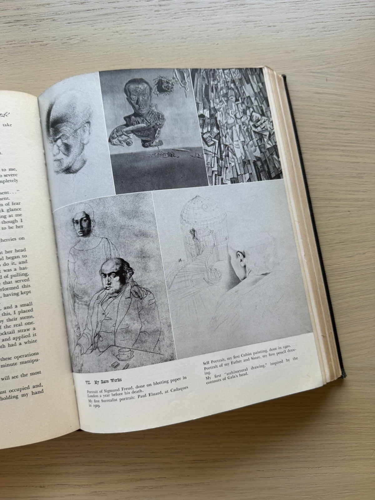 Salvador Dalí: The Secret Life of Salvador Dalí (1942) 1st Ed. – No Dust Jacket