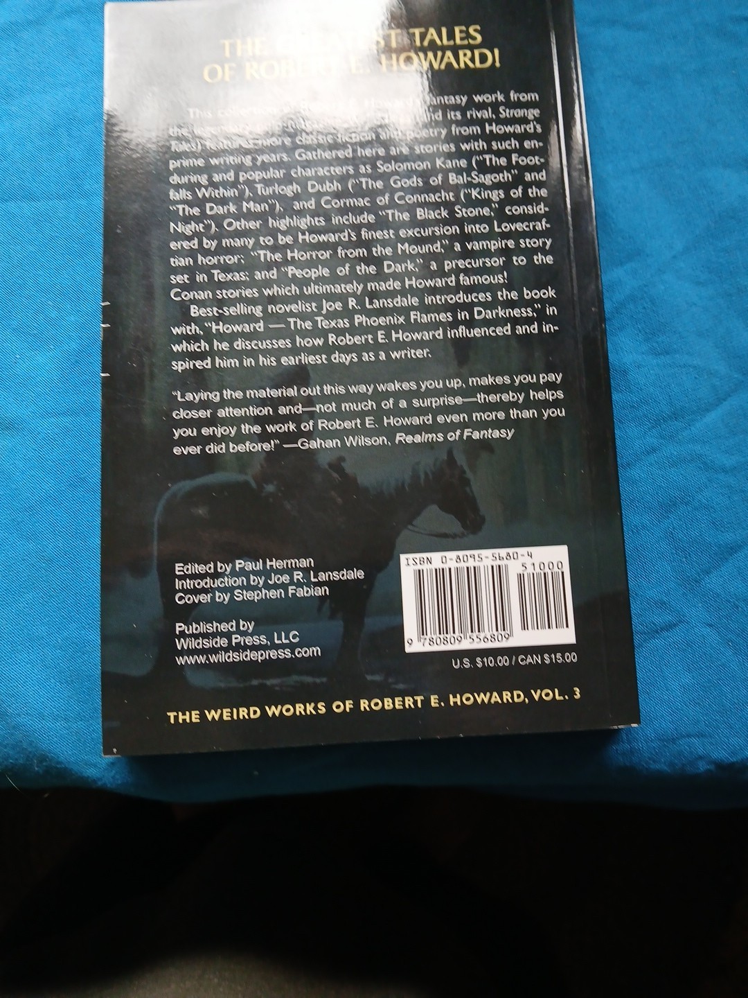 People of the Dark Robert E. Howard Trade PB Wildside Press