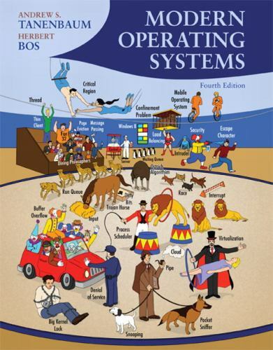 Modern Operating Systems by Andrew Tanenbaum and Herbert Bos (2014, Hardcover)