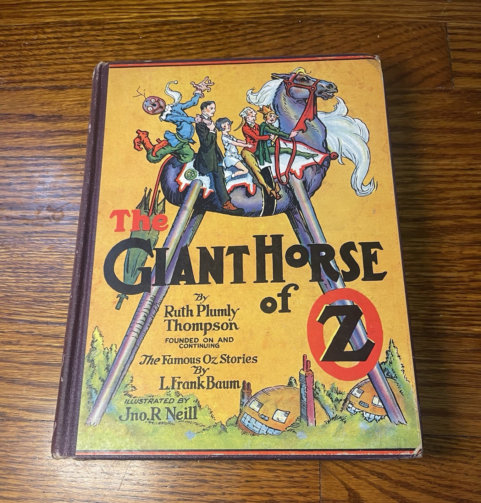 Lot of (12) 1st Ed L Frank Baum OZ Hard Covers Color Plates READ