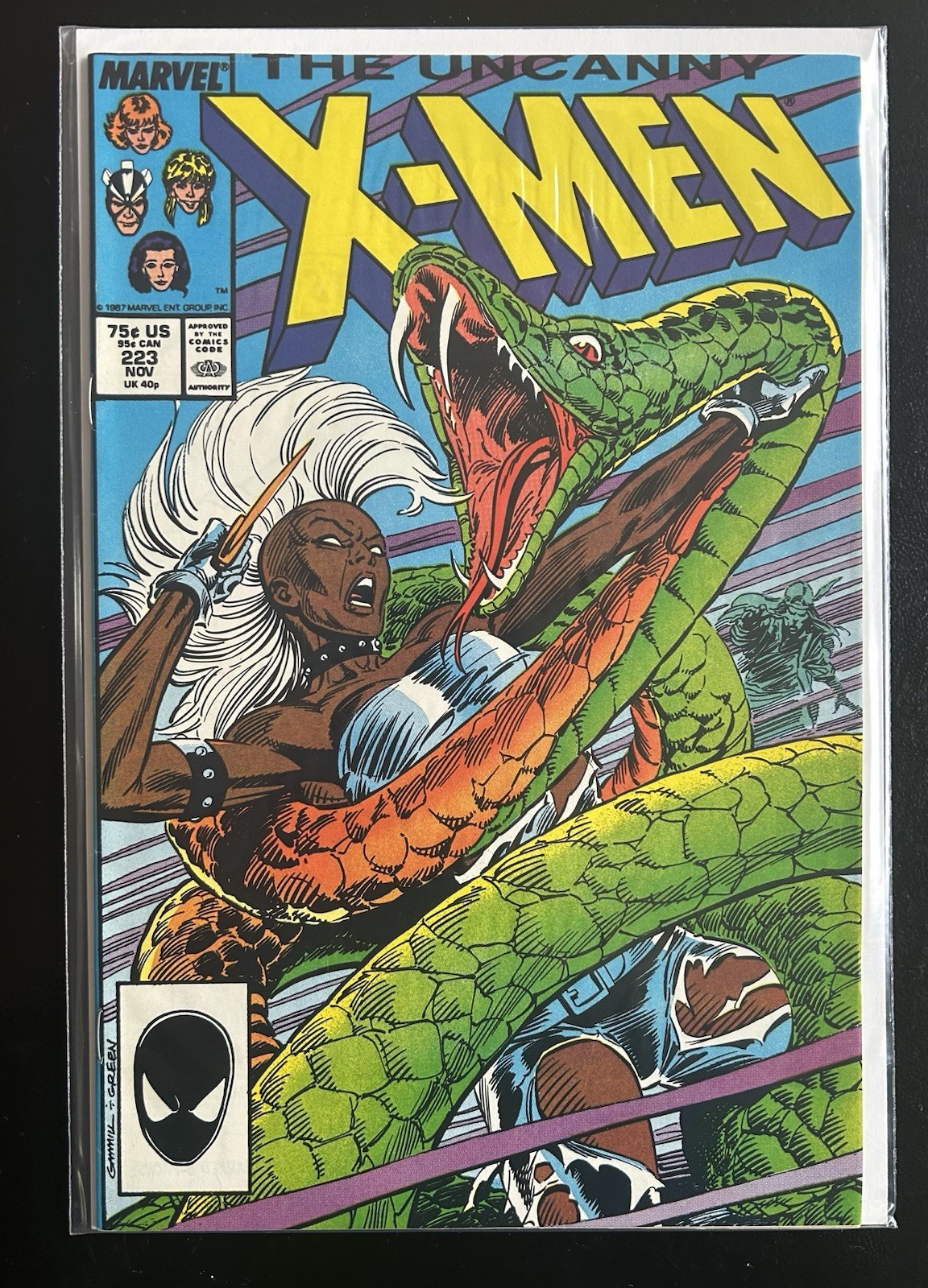 Uncanny X-Men (Vol 1) #223, Nov 87, Direct Edition, BUY 3 GET 15% OFF