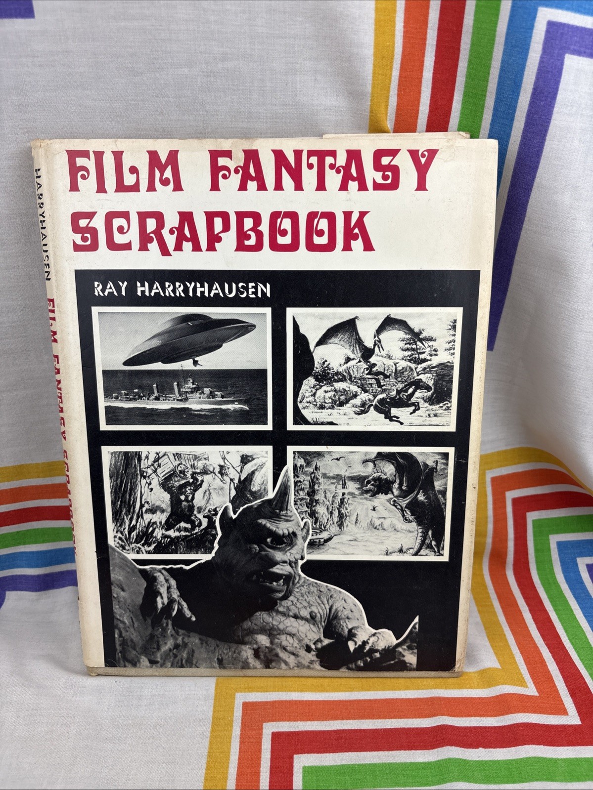 FILM FANTASY SCRAPBOOK by Ray Harryhausen (1972) Stop Motion Animation Book