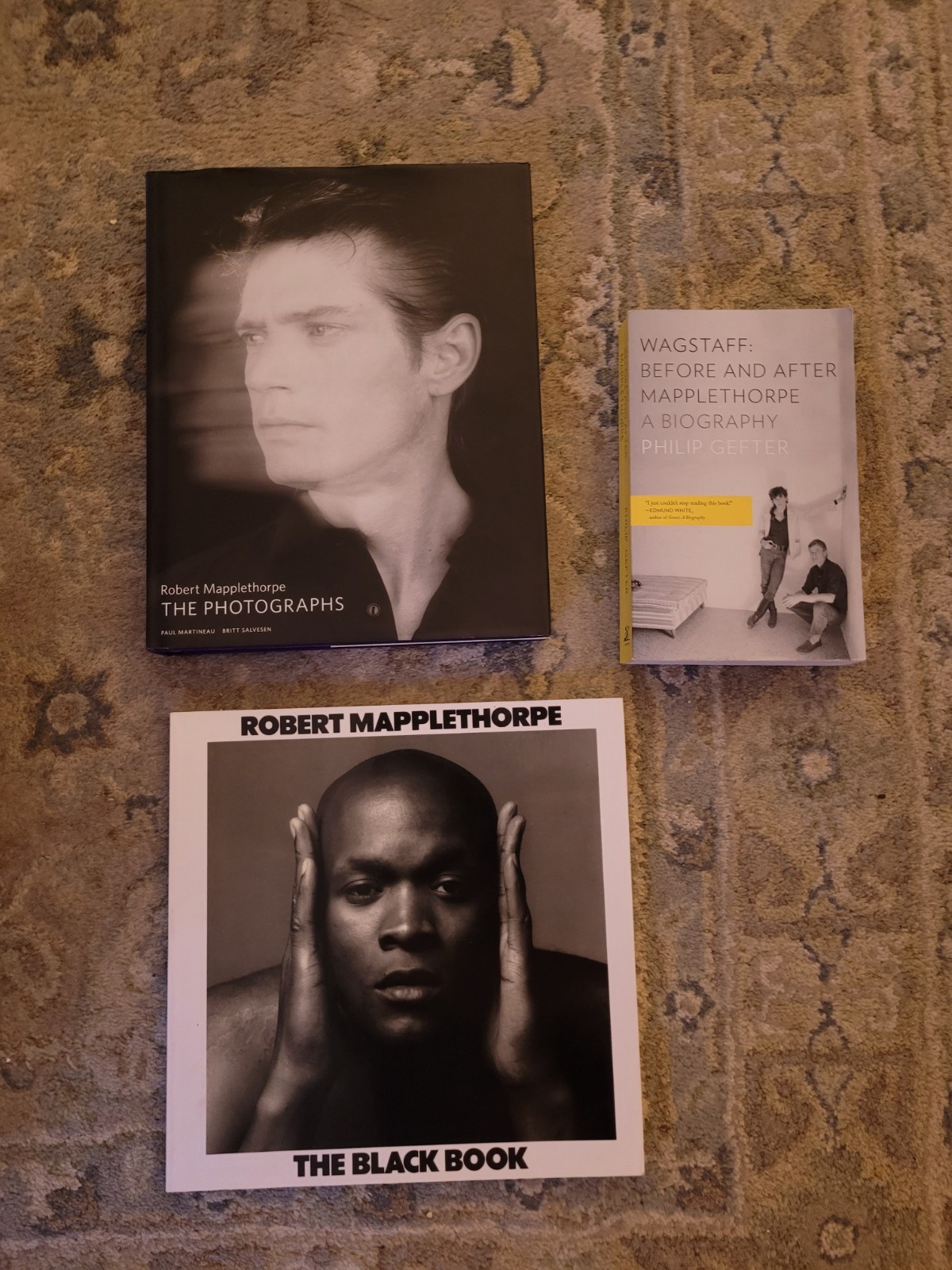 Robert Mapplethorpe The Photographs, The Black Book, Wagstaff Biography Lot Of 3