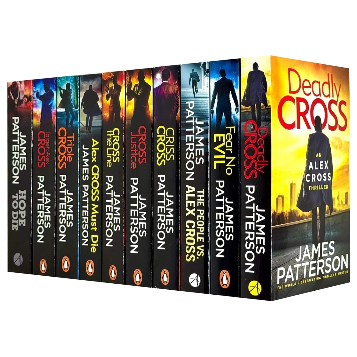 Alex Cross Series (Book 22-31) by James Patterson 10 Books Set – Fic – PB