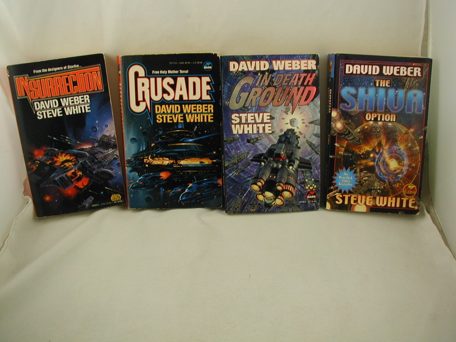 David Weber Steve White Starfire Series Military Sci Fi Based on Board Wargame