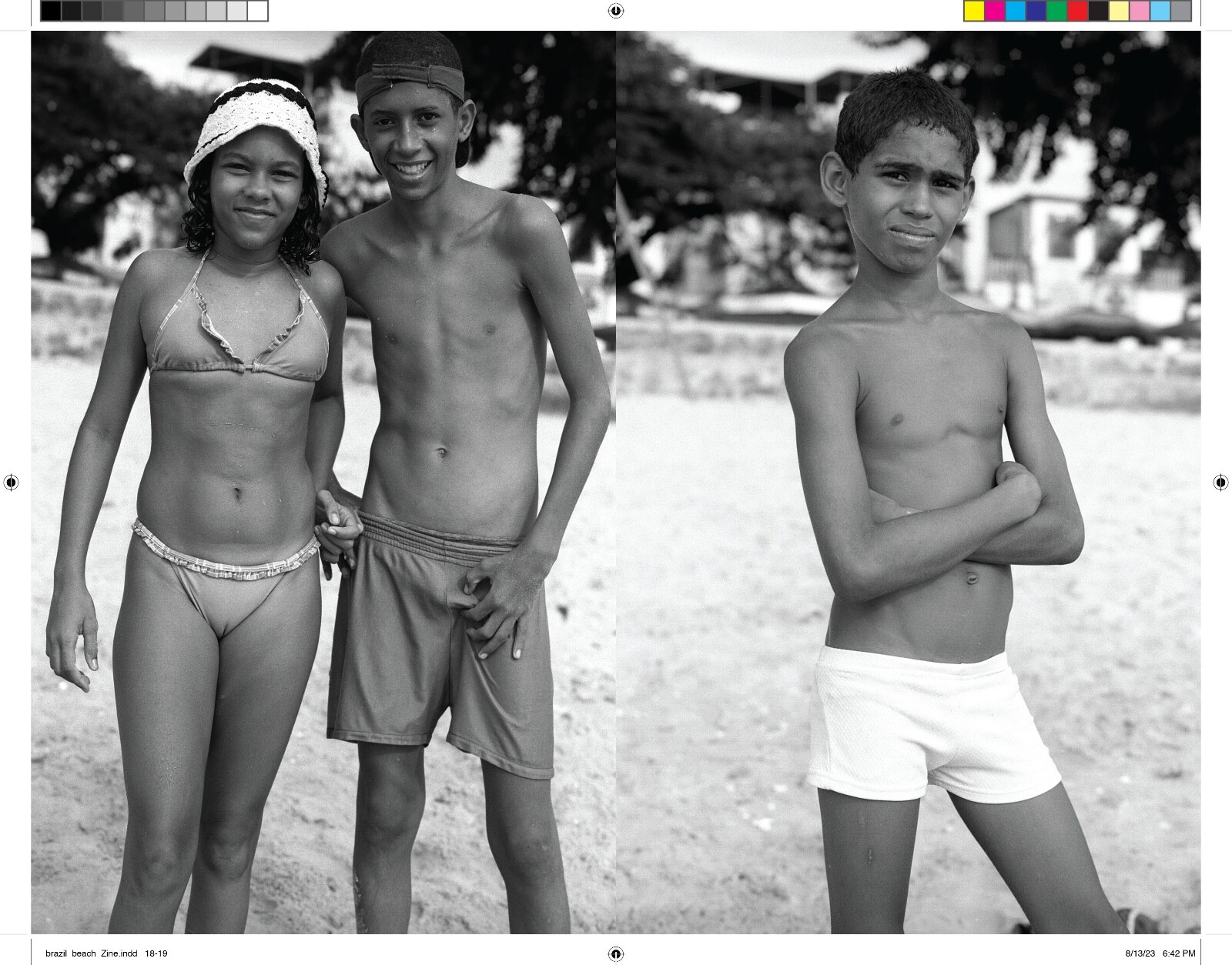 Stephen Shames – BRAZIL BEACH Zine – 28 pages – 5.5 x 8.5 inches