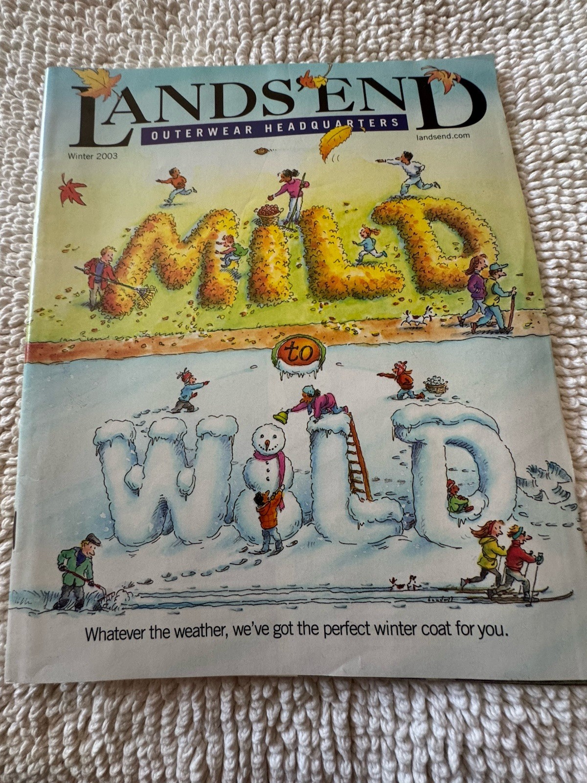 LANDS’ END Catalog OUTERWARE HEADQUARTERS 2003 76 Pages EXCELLENT