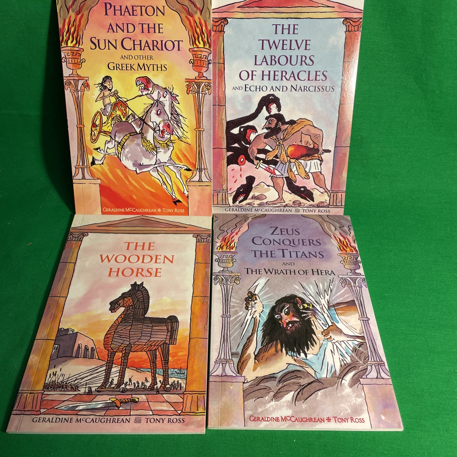 Margaret K. McElderry Ancient Myths Collection 16 books perfect for home school