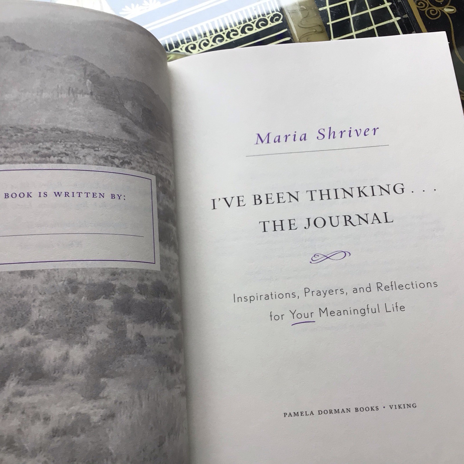 I’ve Been Thinking . . . The Journal: In- 9781984878021, Shriver, hardcover, new
