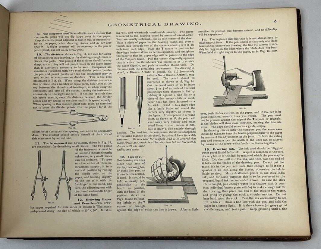 The Elements of Mechanical & Electrical Engineering: Mechanical Drawing 1898