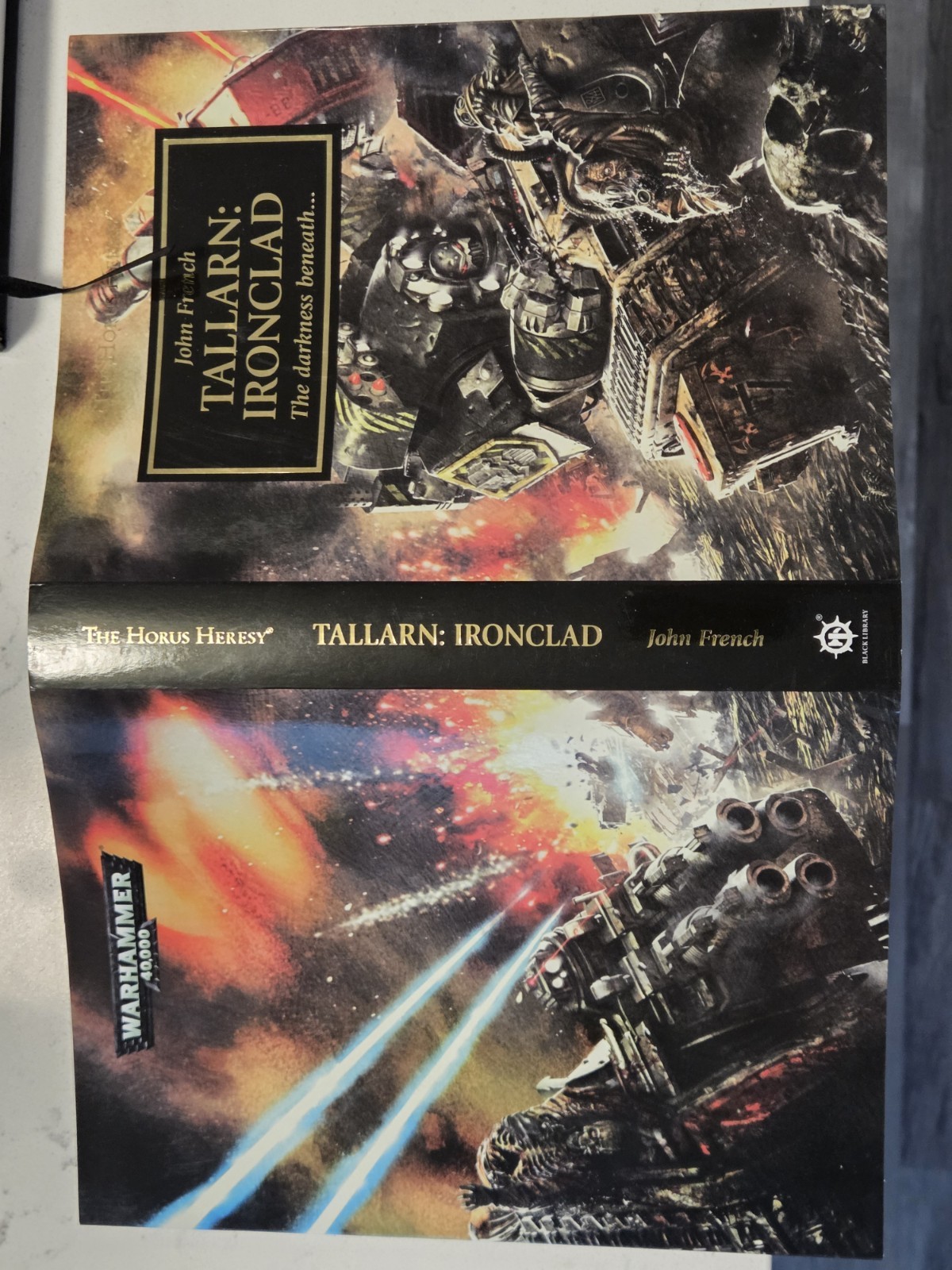Tallarn: Ironclad Limited Edition Signed John French Warhammer 40k HC