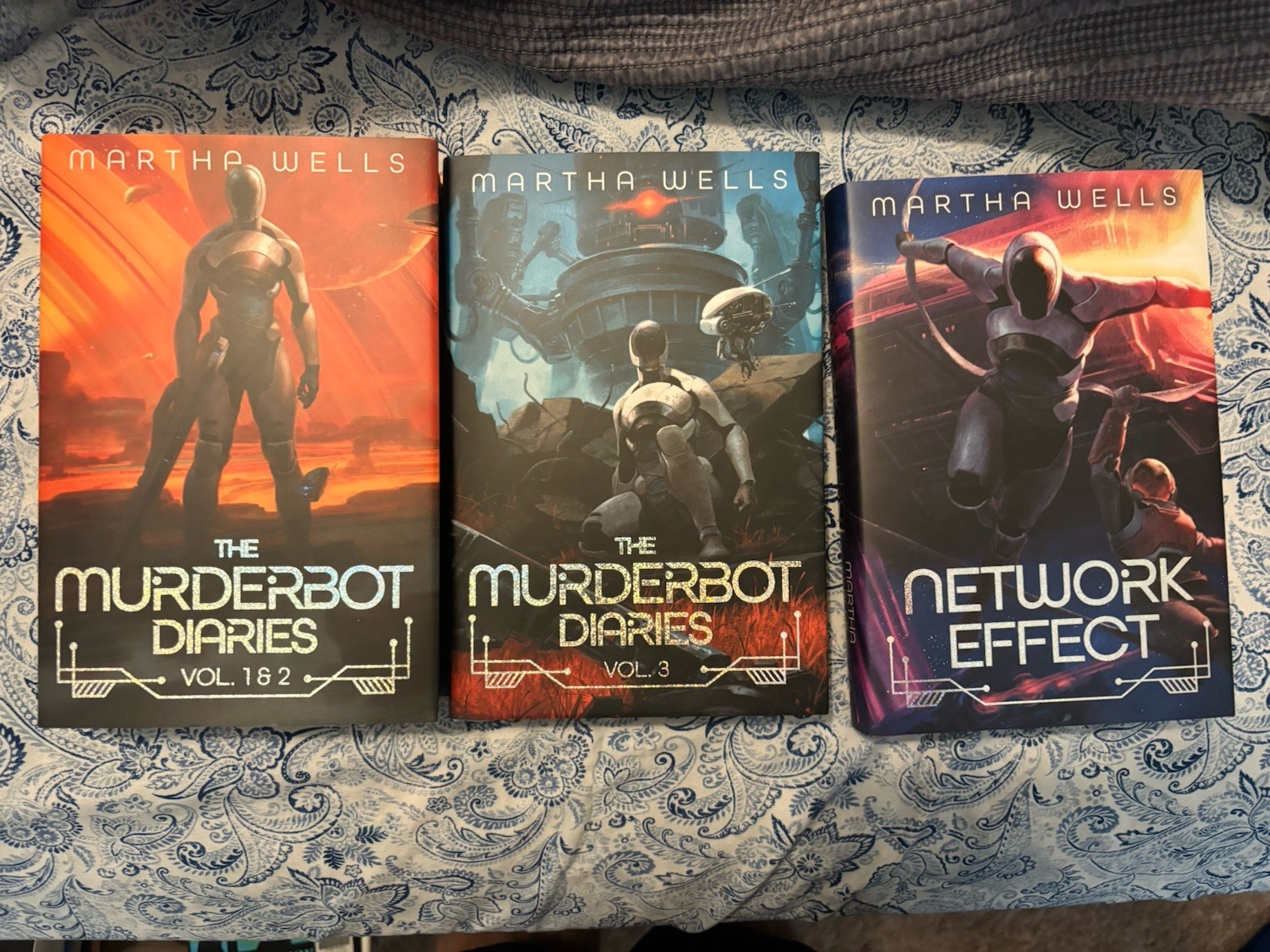 Murderbot Diairies by Martha Wells – Broken Binding Edition- Signed