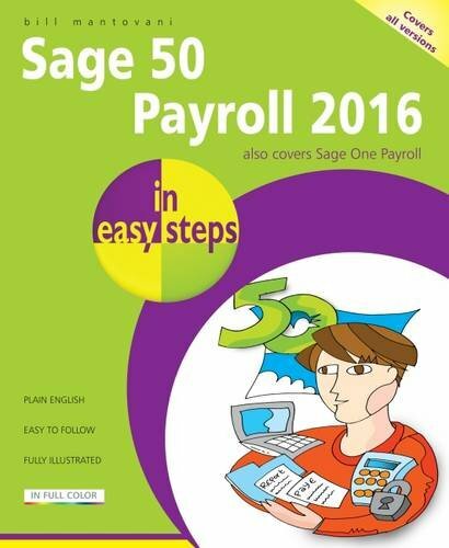 Sage 50 Payroll 2016 in easy steps by Bill Mantovani Book The Fast Free Shipping