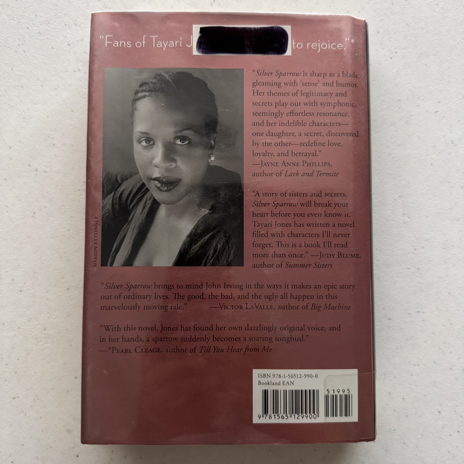 Silver Sparrow by Tayari Jones HCDJ 1st Edition SKU: EBB1