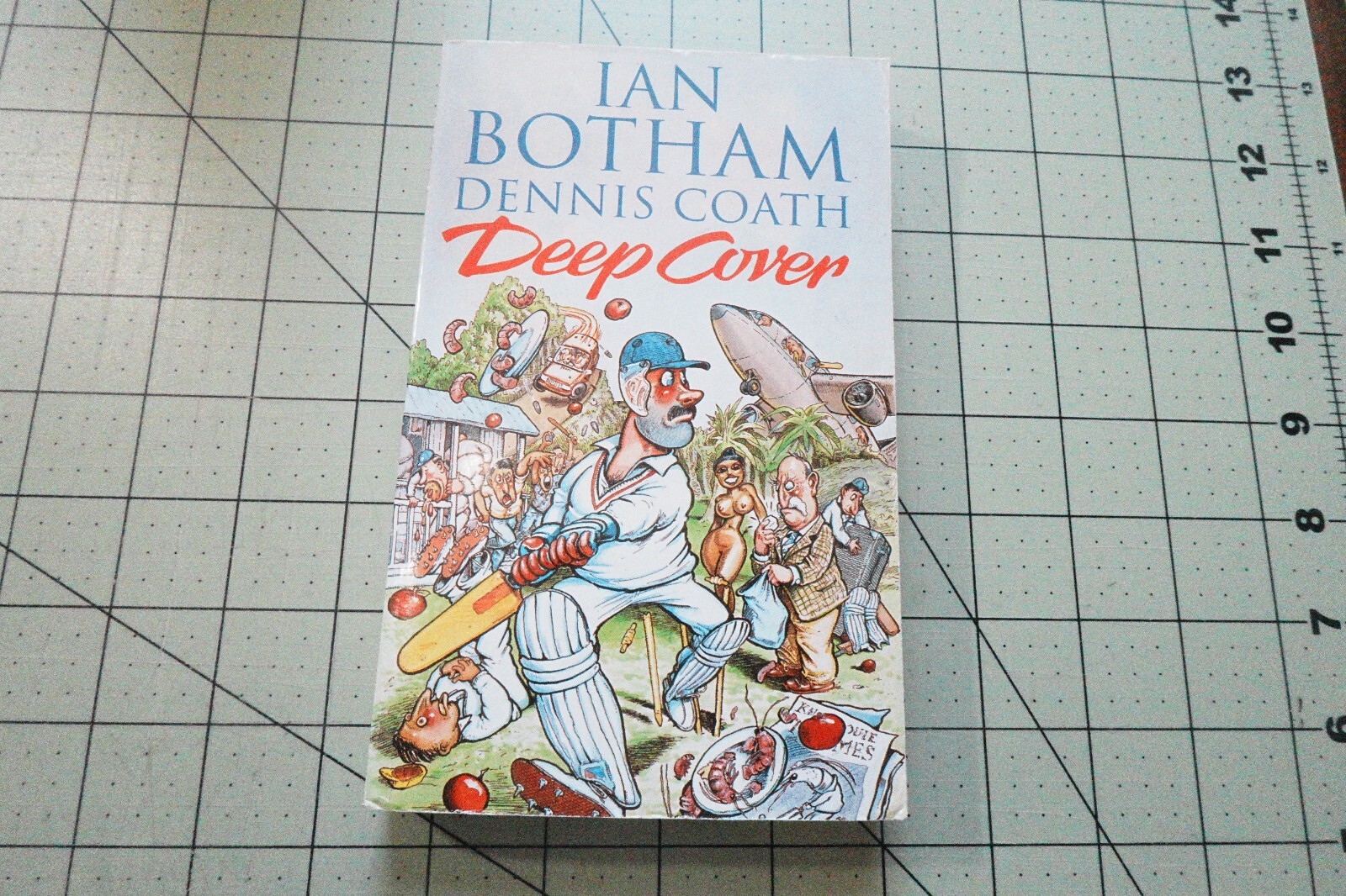 DEEP COVER BY IAN BOTHAM & DENNIS COATH 1986 HARPER COLLINS UK HUMOR FICTION
