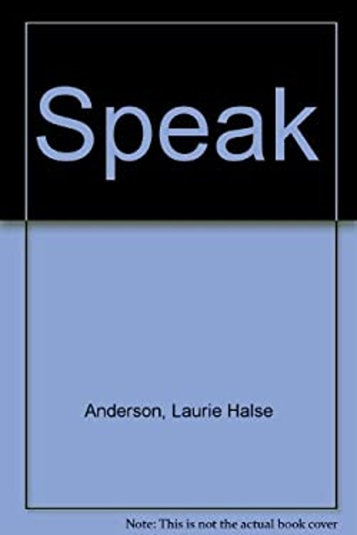 Speak Hardcover Laurie Halse Anderson