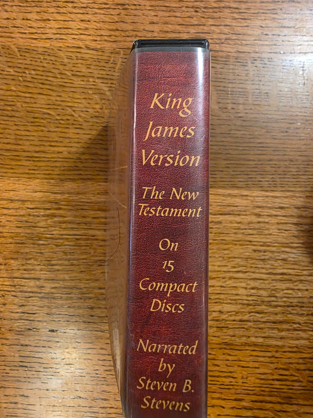 King James Version Bible New Testament 15 CD Set 16 Hours Steven Stevens