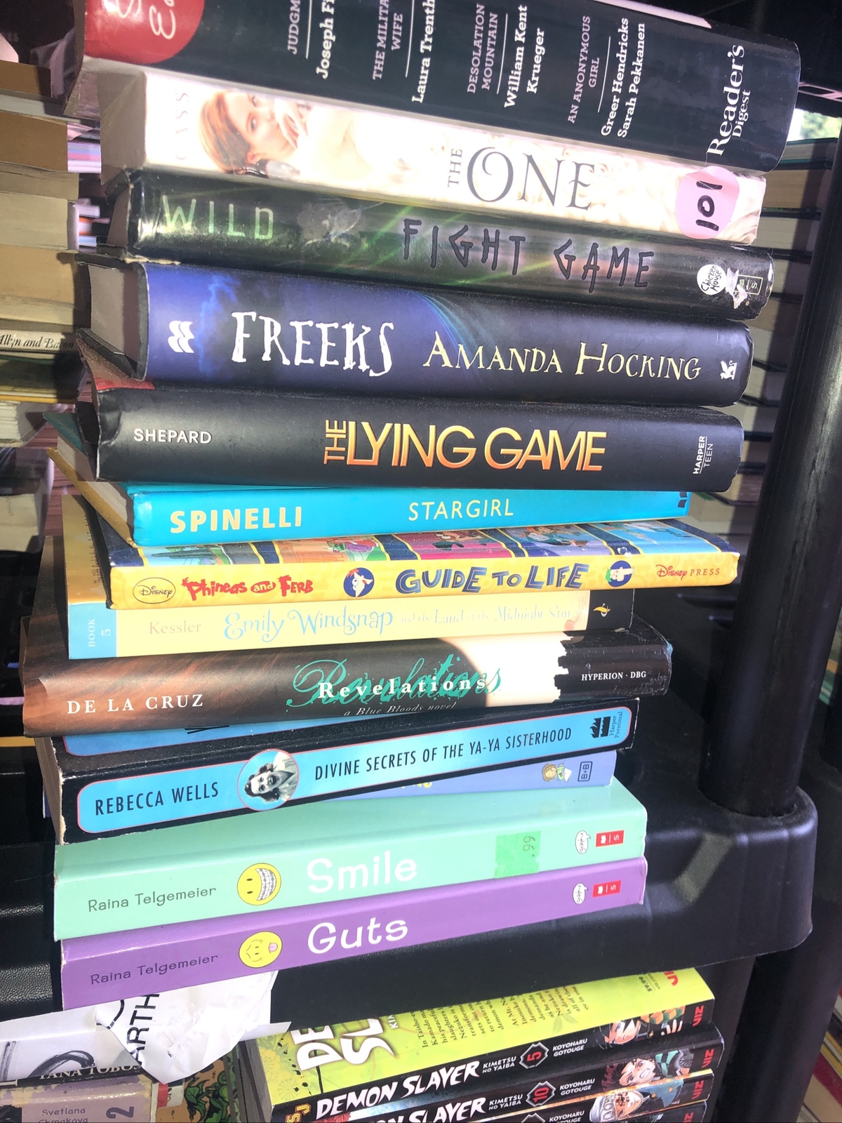 Middle School Children’s Book Lot Of 50 Assorted Ages 9 To 12 Very Good