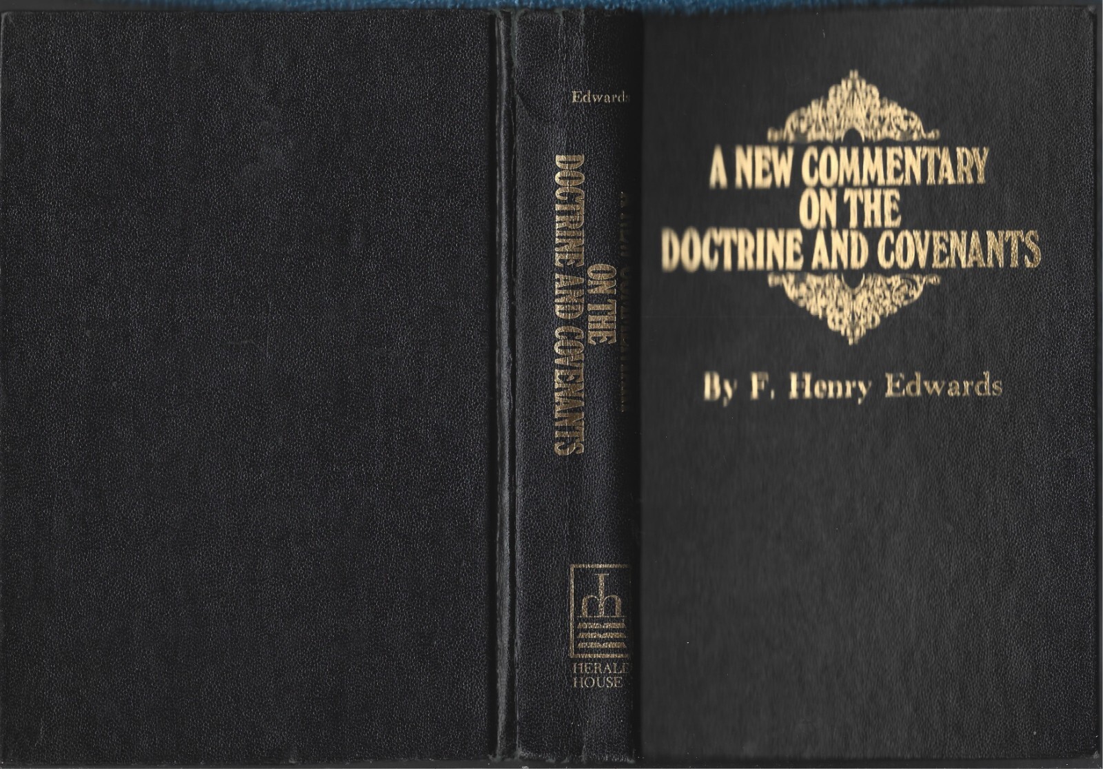 New Commentary on Doctrine, Covenants HB w/out dj-F.Henry Edwards-1977-564 pages