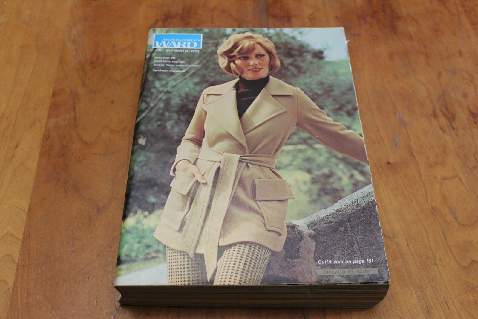 Vintage Montgomery Ward Fall Winter 1973 Catalog 1,406 Pages Chicago, Illinois