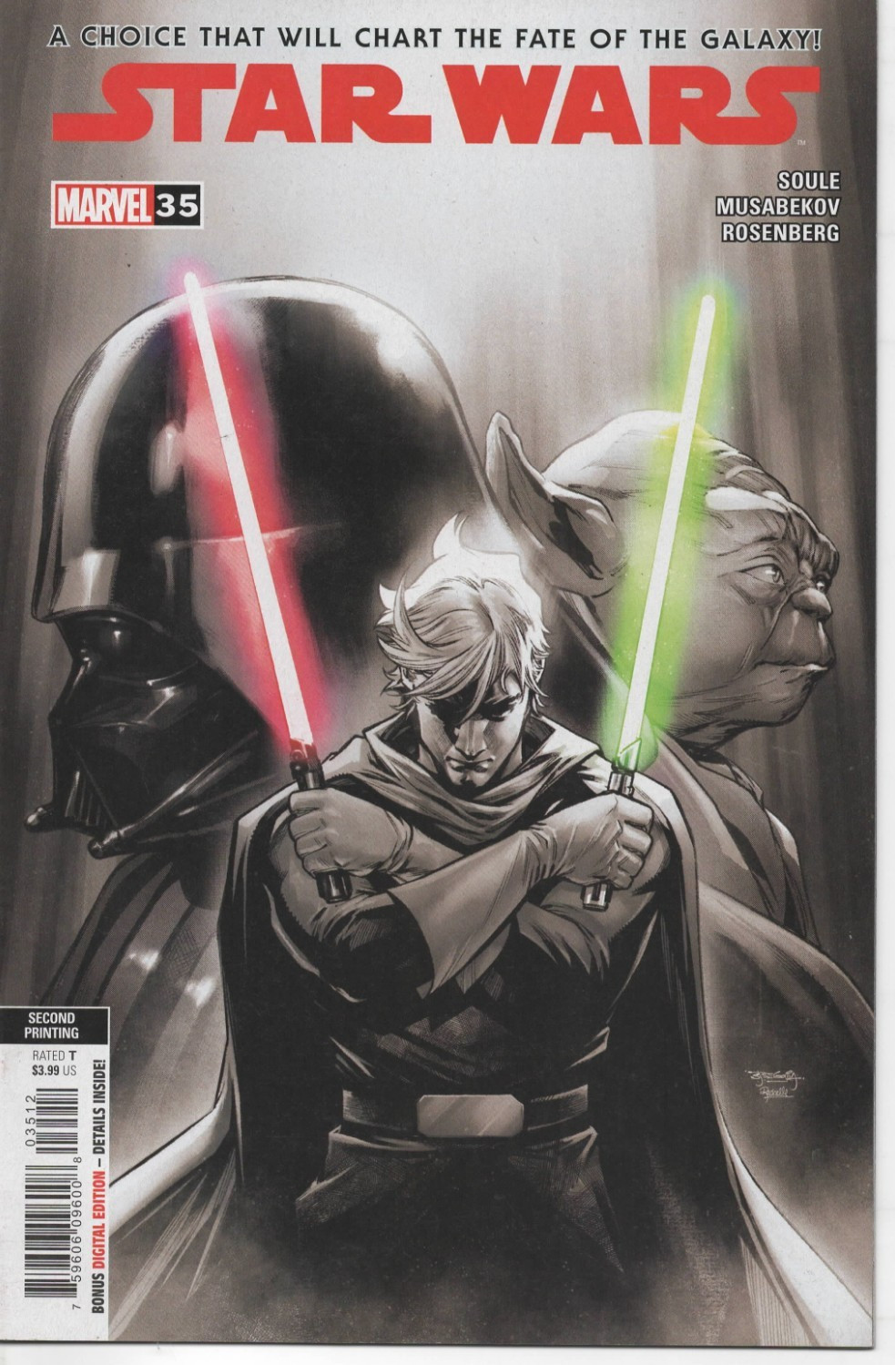 Star Wars # 35 Second Print Marvel Sept 2023 1st Dr Cuata New Bagged & Boarded