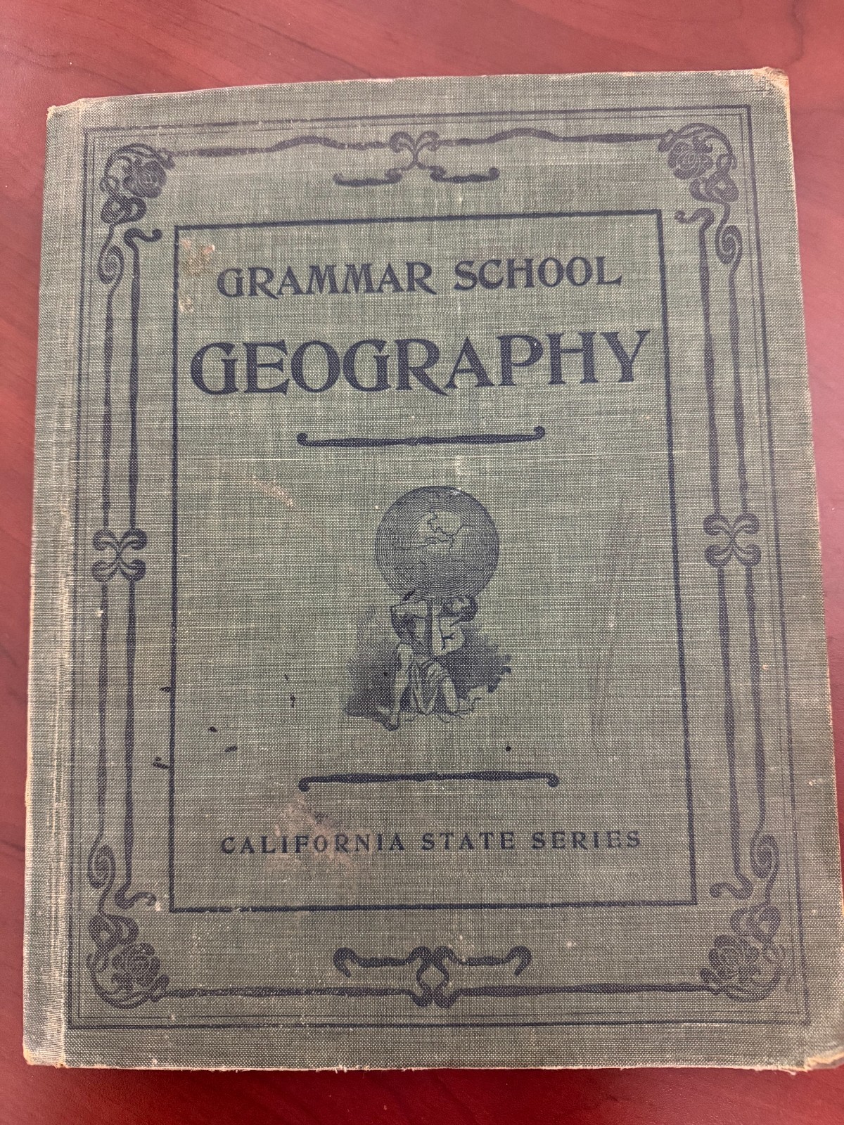 Grammar School Geography California State Series 1898/ 1904 HC Antique Maps