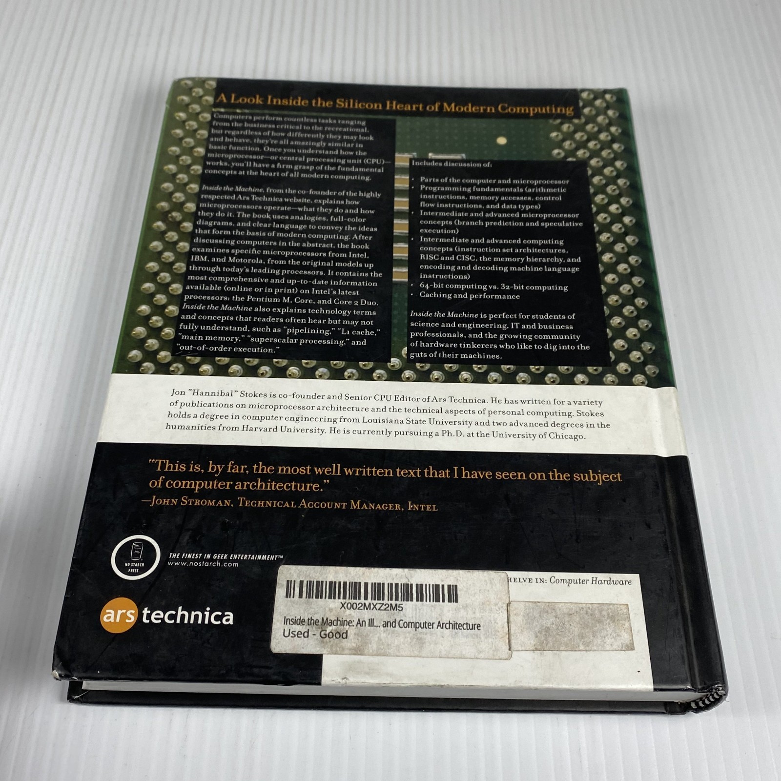 Inside the Machine : An Illustrated Introduction to Microprocessors and Computer