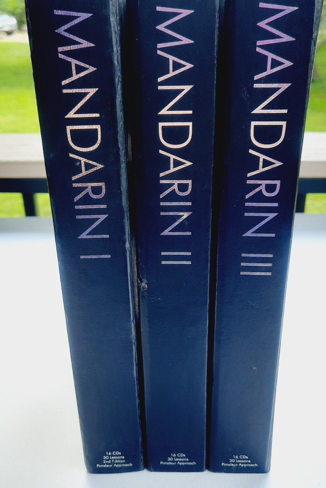 Pimsleur Approach Mandarin Level I, II III Gold Edition English Speakers 48 CDs