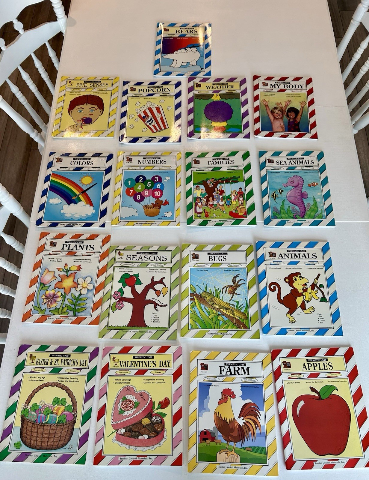 Thematic Units Teacher Created Resources Early Childhood Primary Lot Of 17 Nice
