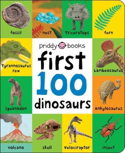 First 100: First 100 Dinosaurs – Board book By Priddy, Roger – VERY GOOD