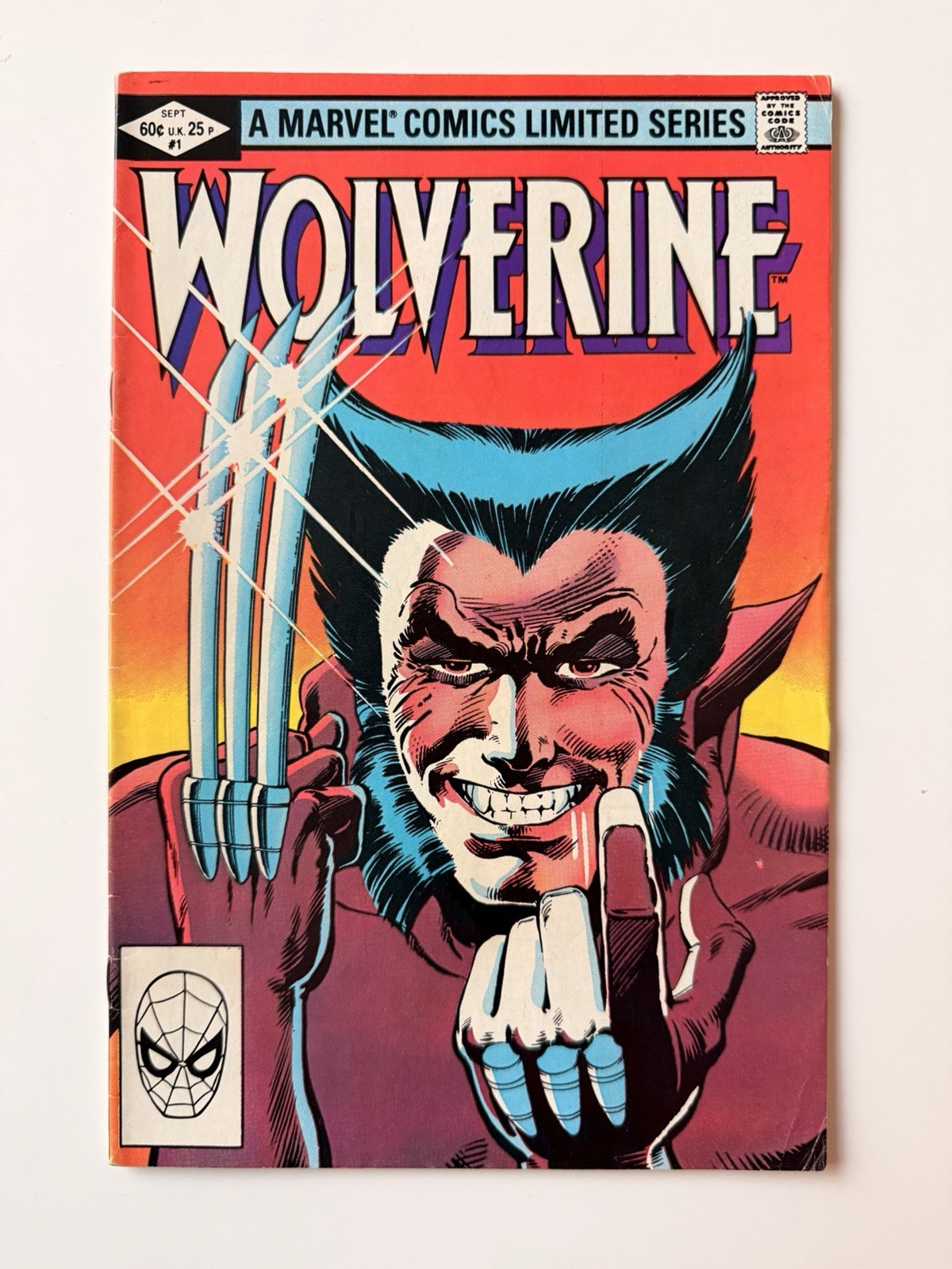 Wolverine Limited Series #1-4 Complete Set 1982 Marvel Frank Miller Claremont