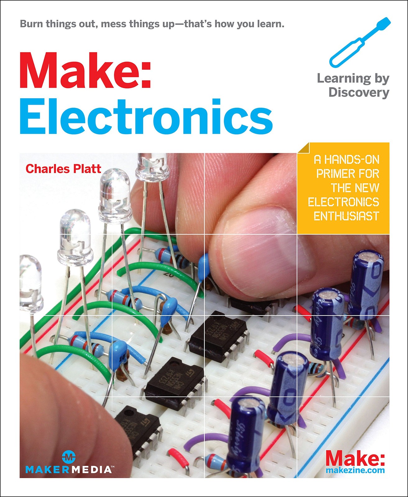 Make: Electronics (Learning by Discovery) – paperback Charles Platt