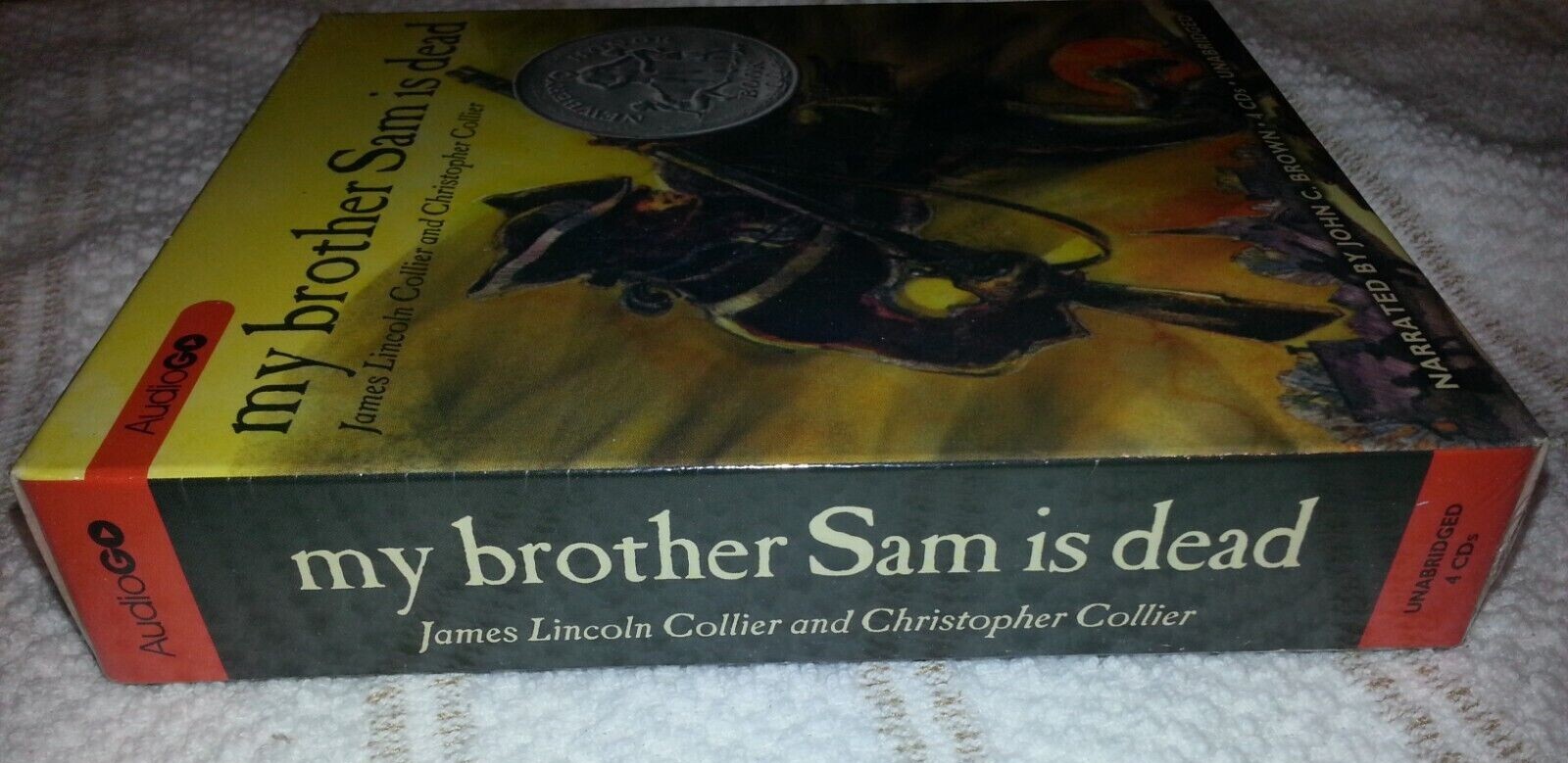 AudioGo My Brother Sam is Dead Collier John C. Brown 4 CDs unabridged New sealed