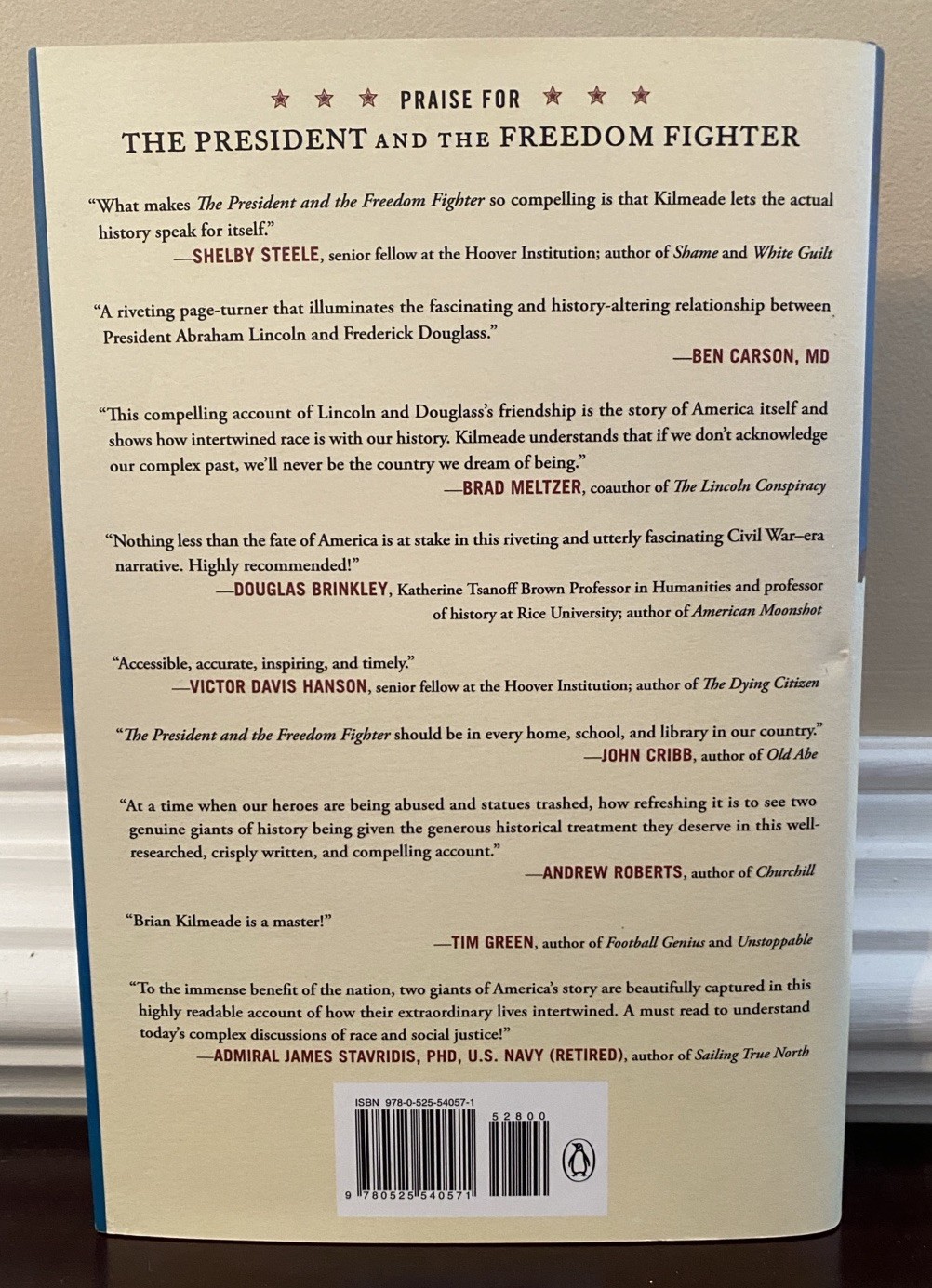 SIGNED Brian Kilmeade President & The Freedom Fighter + Games Do Count HC Books