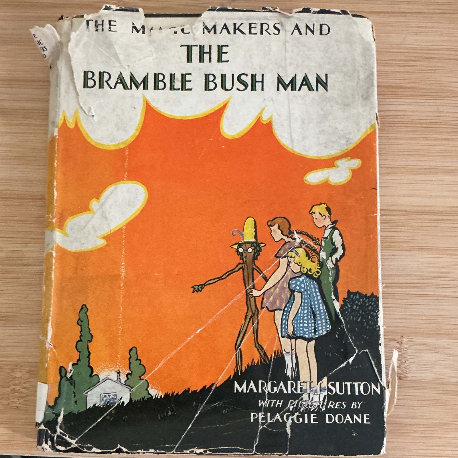Rare 1936 Book Magic Makers The Bramble Bush Man by Margaret Sutton First 1st Ed