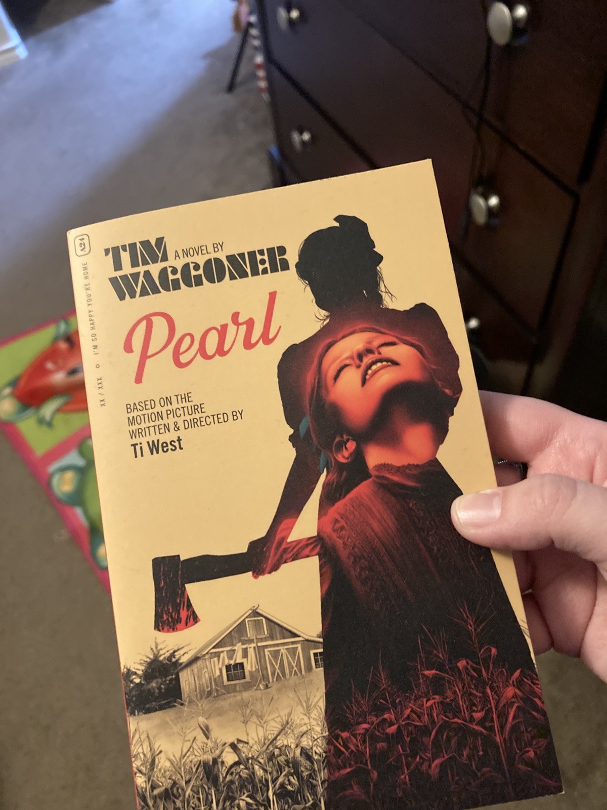 Pearl: The Novel by Tim Waggoner Paperback Book A24