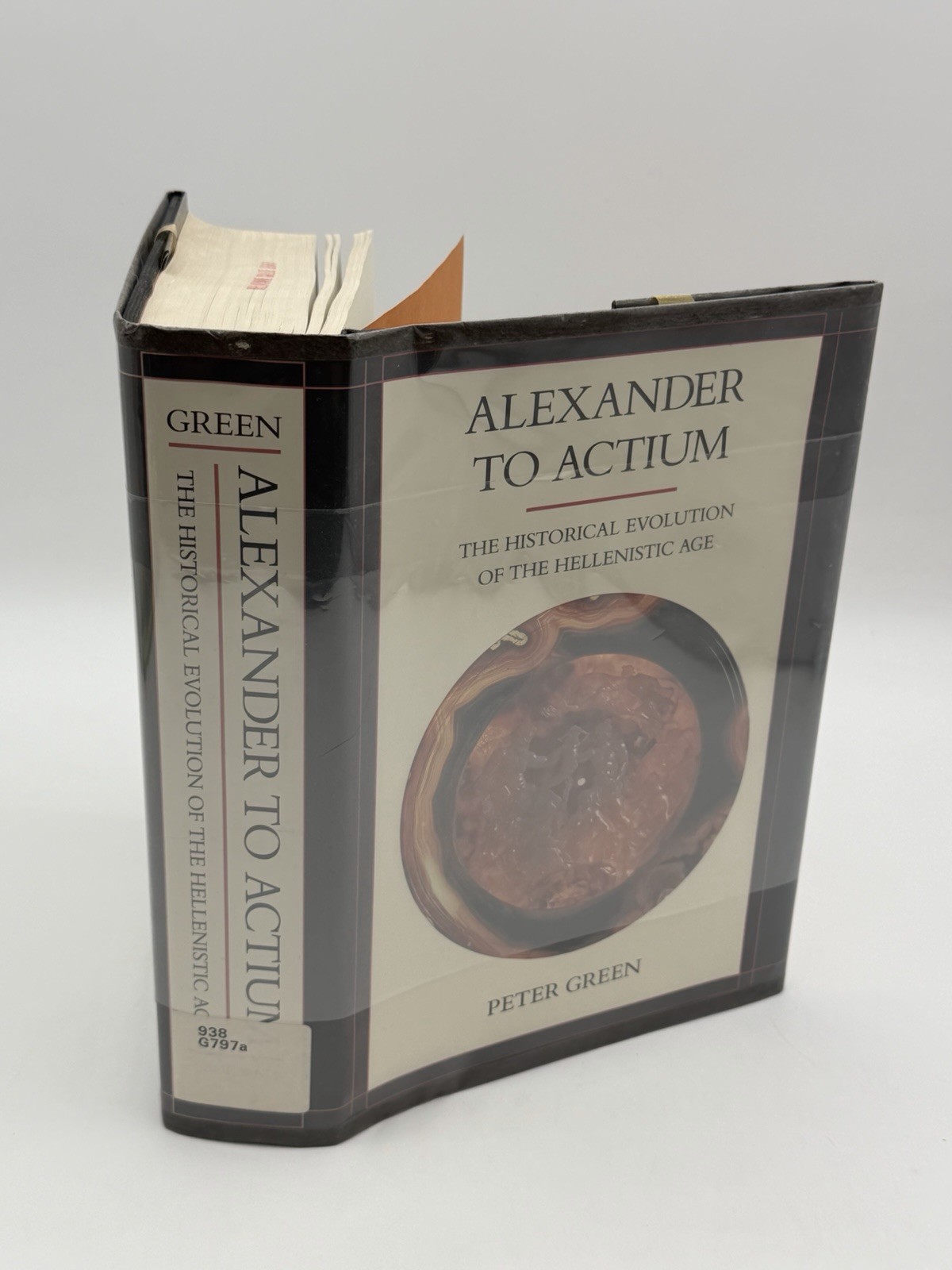 Alexander to Actium Peter Green 1990 Hellenistic Age History HC DJ