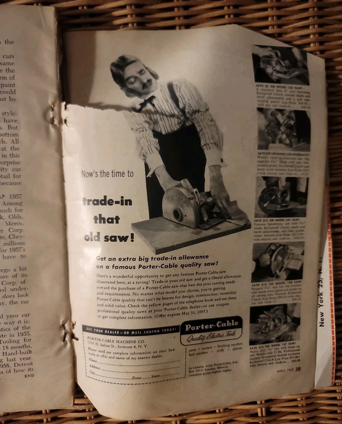 Popular Science Magazine February, April, & May 1957 Volume 170 Issues 2,4, & 5