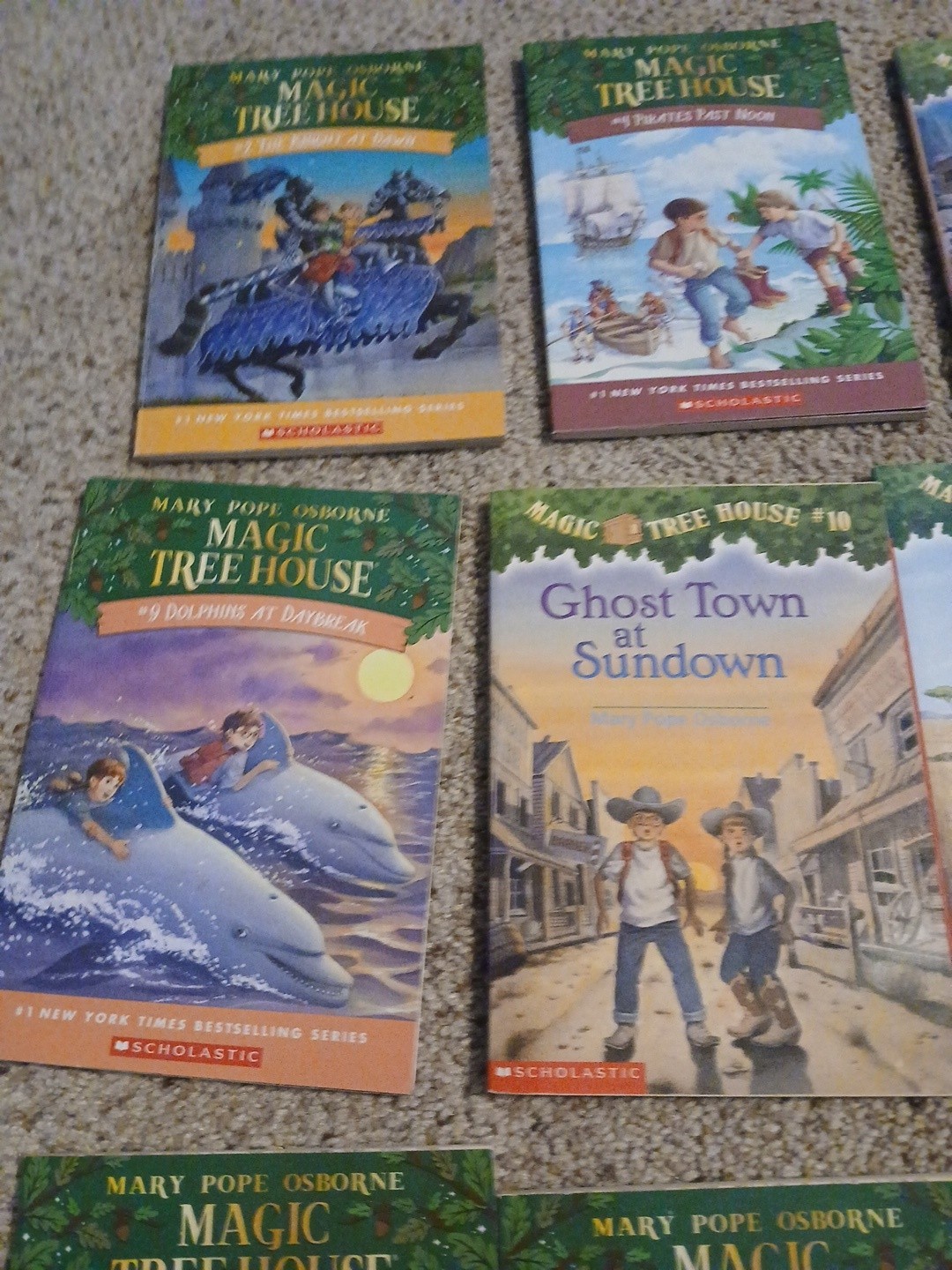 Lot of 17 Magic Tree House Books Mary Pope Osborne Childrens