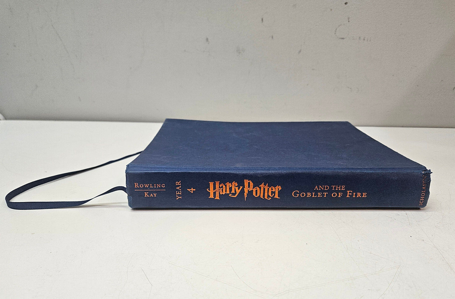 Year 4 Harry Potter And The Goblet Of Fire 1st Illustrated Blue Hardcover Deluxe