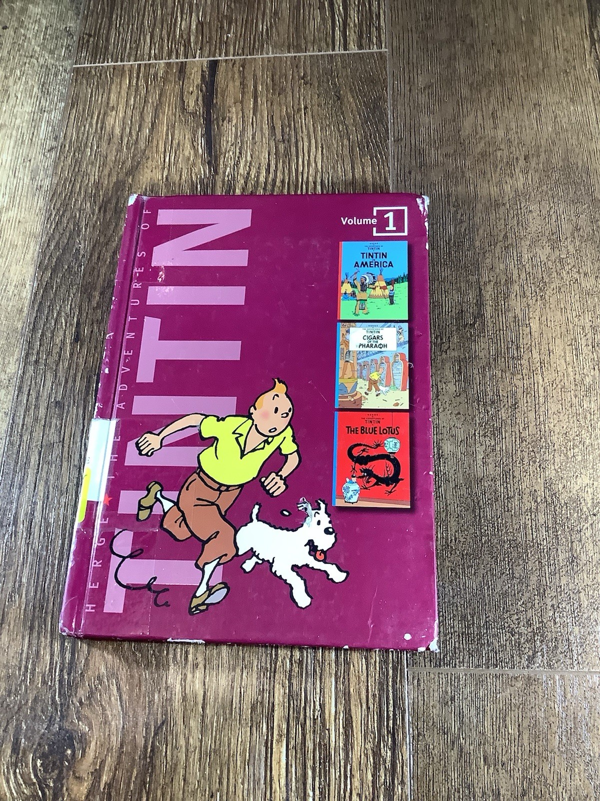 The Adventures of Tintin, Vol. 1 (Tintin in America / Cigars of the Phara – GOOD