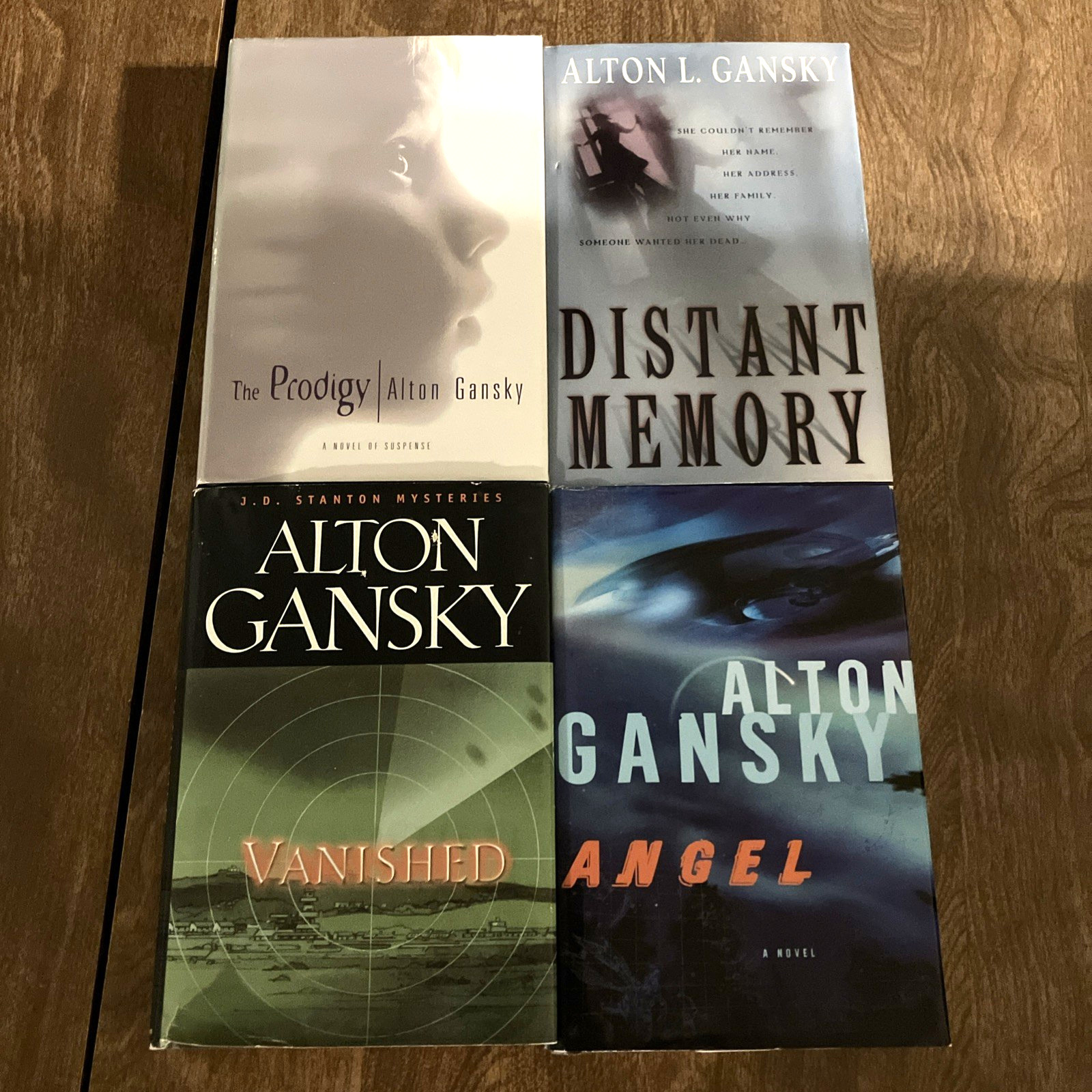 Alton Gansky Hardcovers, Lot of 4, Crossings Books Club Editions, GOOD (479)